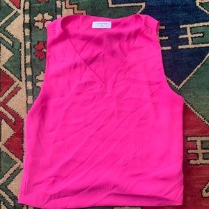 Pink Aritzia Babaton Blouse
